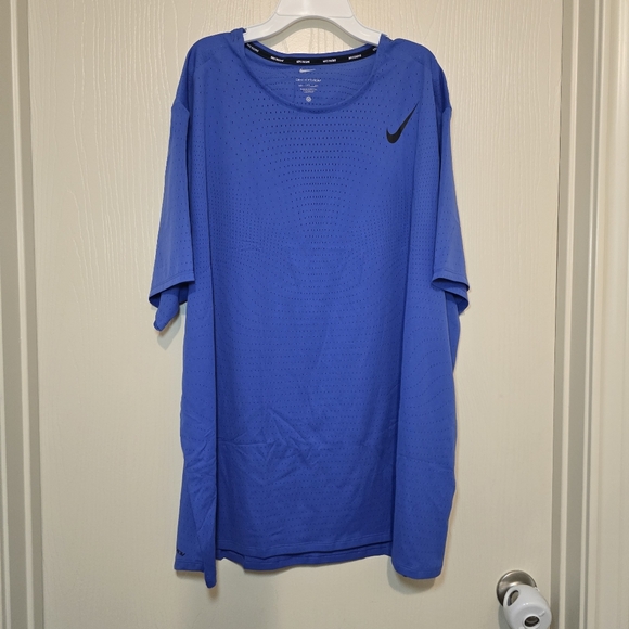 Nike Other - Nike AeroSwift Dri-FIT ADV Short-Sleeve Running Blue HJ3377-411 Men Size XL,2XL